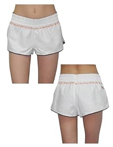 Rip Curl Womens Casual Beach & Surf Summer Shorts 12 White