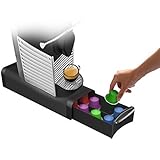 Mind Reader "Slim" small capacity Single Serve Coffee Pod Storage Drawer, Black