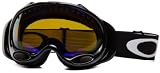 Oakley Skibrille A-Frame, snow jet black w/hi amber polarized, 01-950