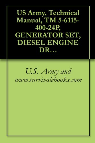 US Army, Technical Manual, TM 5-6115-400-24P, GENERATOR SET, DIESEL ENGINE DRIVEN, 200 KW, 60 CYCLE, AC, 120/208V, 240/416V, 3 PHASE CONVERTIBLE TO 167