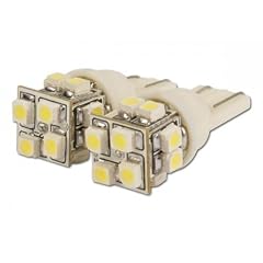 FK Automotive FKBP0101131 LED Birnen Set Night Light (2 St�ck) von FK mit je 12 LEDs, T10, MOD. W2,1x9,5D (158)Farbe wei�, 12V