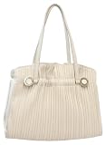 Bvlgari Twist Cream Leather Handbag 24444