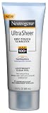 Neutrogena Ultra Sheer Dry-Touch Sunblock, SPF 100, 3 Ounces (Pack of 2)