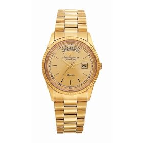 Jules Jurgensen Men's Classic Gold-Tone Watch #7678Y