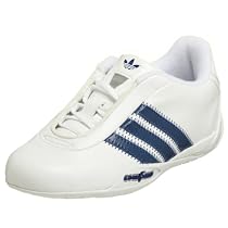 adidas Originals Infant/Toddler Goodyear Race Lea Sneaker,White/Blue/White,6 M US Toddler