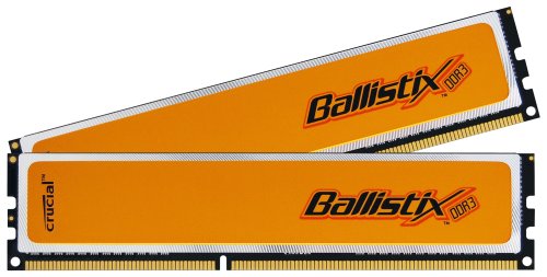 Crucial BL2KIT25664BA1336 4 GB 2 GBx2 Ballistix 240-pin DIMM DDR3 PC3-10600