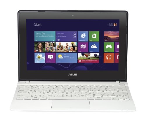 Asus X102BA 10.1-inch Touchscreen Notebook (White) - (AMD A4 1200 1.0GHz Processor, 4GB RAM, 500GB HDD, LAN, WLAN, Webcam, Integrated Graphics, Windows 8 Home)