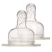 BornFree Twin Pack Medium Flow Wide Neck Teats