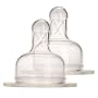 BornFree Twin Pack Fast Flow Wide Neck Teats