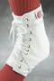PAIR of Swede-O Ankle Lok Lace-Up Ankle Braces, with side stabilizer inserts, White