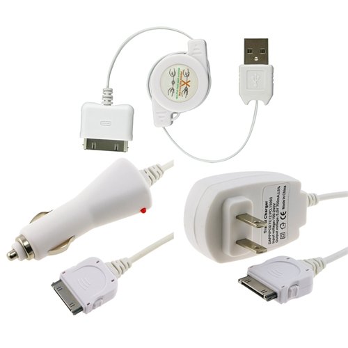 External hard drive:Retractable USB Data Cable + Home Charger Adapter & Car Charger Adapter for Apple iPhone 3G 16GB / 8GB, iPod Touch 2nd Gen 16GB / 32GB / 8GB, iPod Nano 4th Generation 16GB / 8GB