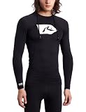 Rusty Mens Flag Long Sleeve Rashguard