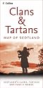 Clans and Tartans Map of Scotland (Pictorial Maps)