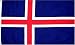 ICELAND National Country Flag - 3x5foot poly
