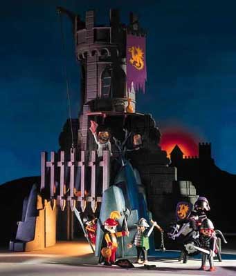 Childrens Toyshop  Toys : Playmobil Baron's Battle Castle 3665