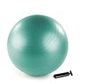 Stott Pilates Stability Ball Plus With Pump (Green, 65 cm)