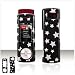 BLACK STARS DESIGN SNAP-ON COVER HARD CASE PHONE PROTECTOR for SAMSUNG JUKE SCH-U470