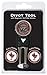 Team Golf NCAA Virginia Tech Hokies Divot Tool Pack With 3 Golf Ball Markers Divot Tool with 3 Golf Ball Markers Pack, Markers are Removable Magnetic Double-Sided Enamel