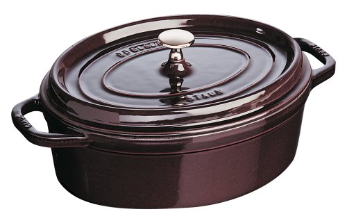 Staub Mini .25 Quart Cocotte Aubergine