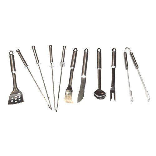 10 Piece Stainless Tool Set