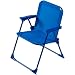 Kids Two Tone Blue Foldaway Garden Patio Deck Chair New