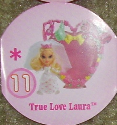 Barbie Peek-a-boo Petites Wedding Wishes Doll #11 True Love Laura