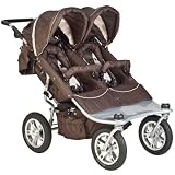 Tri-Mode Twin Stroller, Hot Chocolate by Valco Baby