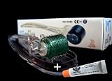 Microneedle Skin Care System 1.5 mm Derma Roller with Medical Grade Stainless Steel + w/Free Yu-Be Vitamin Enriched Skin Care Cream