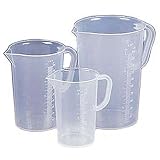 Adorama 72 oz. (2000ml) Plastic Graduate