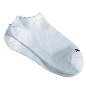 Puma Three Pair Pack Trainer Sock White