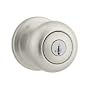Kwikset 740J 15 SMT CP Juno Entry Knob Featuring SmartKey, Satin Nickel