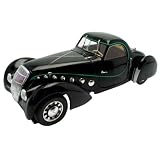1937 Peugeot 302 Darl Mat Coupe Black 1:18 