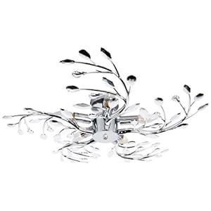 Deckenleuchte Deckenlampe Designlampe Chrom Globo 68546-5 Deckenleuchte Deckenlampe Designlampe Chrom Globo 68546-5