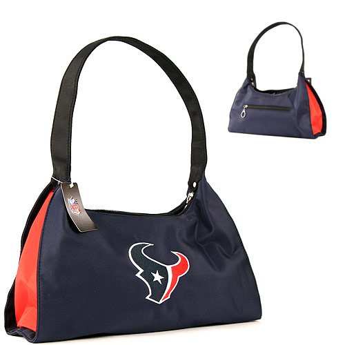 Houston Texans Purse / Handbag (Solid Blue, 12.5