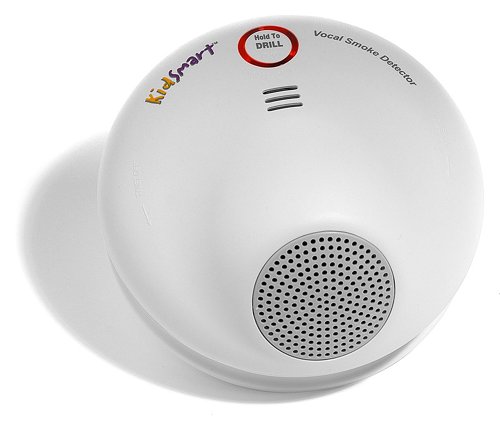 KidSmart 10012VSD Vocal Smoke Alarm (White)
