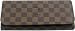 Kamisori A-2 Brown InchChequered Inch Scissor Purse, Lv Cheq