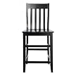 Adams Counter Stool - Soft Black (24" Bar)