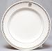 Mayer China (American) 11 Inch Dinner Plate - Gold Trim Double H Monogram