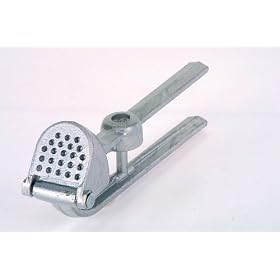 Faringdon 5cm Metal Garlic Press With Cherry Destoner