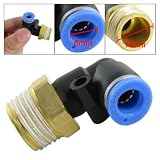 Buy Amico 90 Degree 6mm x 16mm Pneumatic Quick Connecting Fitting by uxcell