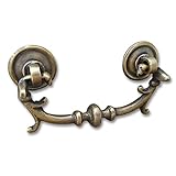 大人可愛い魅力たっぷり♪アンティーク調真鍮製ハンドル　b015