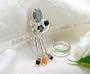 Completely Handcrafted - Designer Sterling Silver Citrine, Smoky Quartz, Garnet, Top Fire Moonstone, Top Fire Labradorite, African Amethyst, Indigo Blue Iolite Pendant