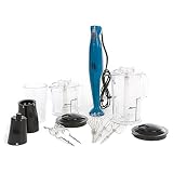 Rocco ROHB300MU 330W 2-Speed Immersion Hand Blender w/Accessories (Mustard)