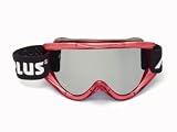 Maplus Fluo Sr. Ski & Snowboard Goggles with 3 Lenses (1 single & 2 double lenses)
