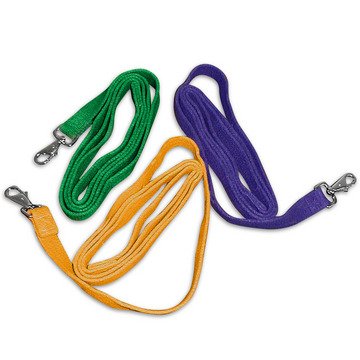 Six Foot Solid Color Hemp Dog Leash - Leaf