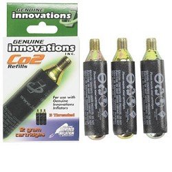 Innovations in cycling 12 gram: Threaded Cartridges, 3-pack **ORM-D**