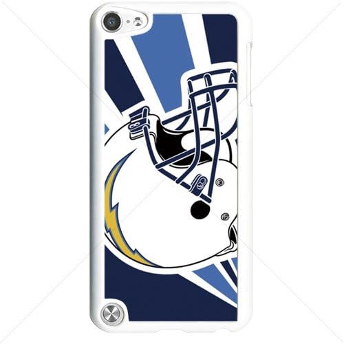 NFL American football San Diego Chargers Fans Apple iPod Touch iTouch 5th Generation Hard Plastic Black or White cases (White)