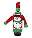 2pc Ugly Sweater Party Bottle Knit Sweater Christmas Wine Decoration Wine Bottle Dress Wine Bottle Cover Wine Gift Giving Idea
