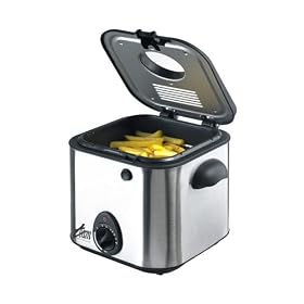 Team Frmx 1ltr Oil Capacity Stainless Steel Deep Fat Fryer