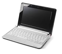 Acer Aspire One A110-Aw Netbook, Linpus Linux Lite version, 512MB DDR2 RAM, 8GB Flash (Seashell White)
